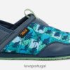 Teva bebê reember dinoster infantil HP48170 dinossauro azul