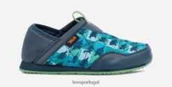 Teva bebê reember dinoster infantil HP48170 dinossauro azul