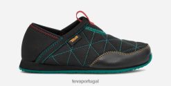 Teva crianças lembram HP48364 preto/verde cádmio