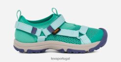 Teva fluxo de crianças universal HP48303 coral azul