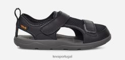 Teva furacão procurado para crianças HP48160 preto