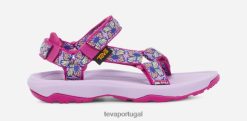 Teva furacão xlt 2 para crianças grandes HP48334 borboleta pastel lilás