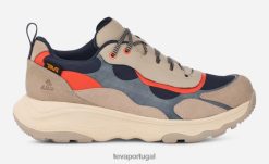 Teva geotrecca masculina baixa HP48244 pena cinza/laranja