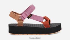 Teva infantil midform universal metálico HP48158 rosa metálico multi