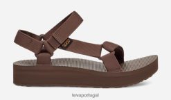 Teva midform universal feminino HP4827 floresta tropical marrom