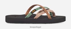 Teva olowahu feminino HP4842 misturado b açúcar de bordo multi