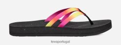 Teva reflip feminino com tiras graduadas HP4893 aura rosa violeta