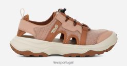 Teva saída feminina ct HP48111 açúcar de bordo/leão