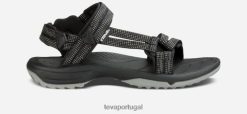 Teva terra fi lite feminino HP48204 luzes da cidade em preto/pastel
