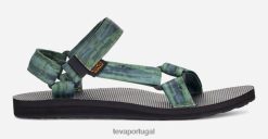 Teva tie-dye universal original masculino HP48147 sorvete de azeitona escura