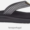 Teva voya flip feminino HP4856 bar rua branco multi