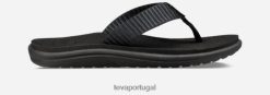 Teva voya flip feminino HP4857 bar rua preto