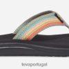 Teva voya flip feminino HP4858 multi cinza antíguo