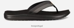 Teva voya flip masculino HP48269 vori preto cinza