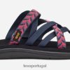 Teva voya zillesa feminina HP48202 marinha geométrica retrô